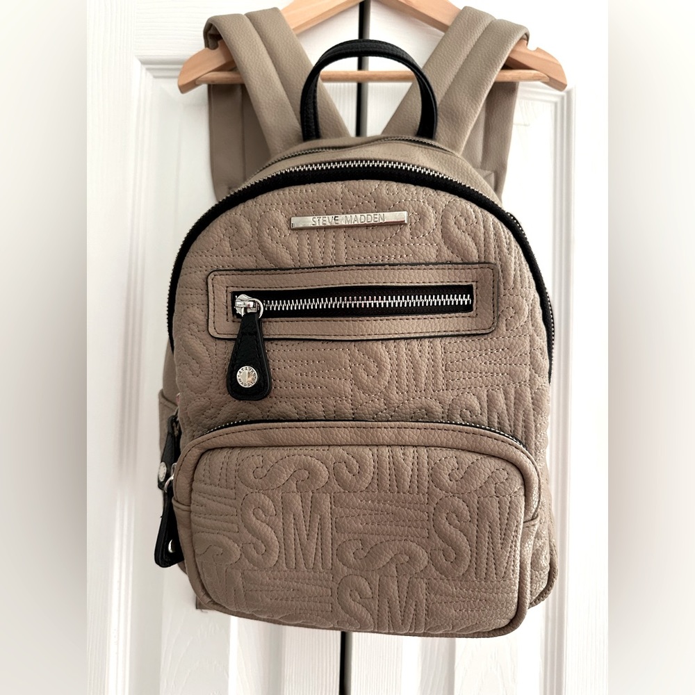 Steve Madden Embossed Mini Backpack - image 1